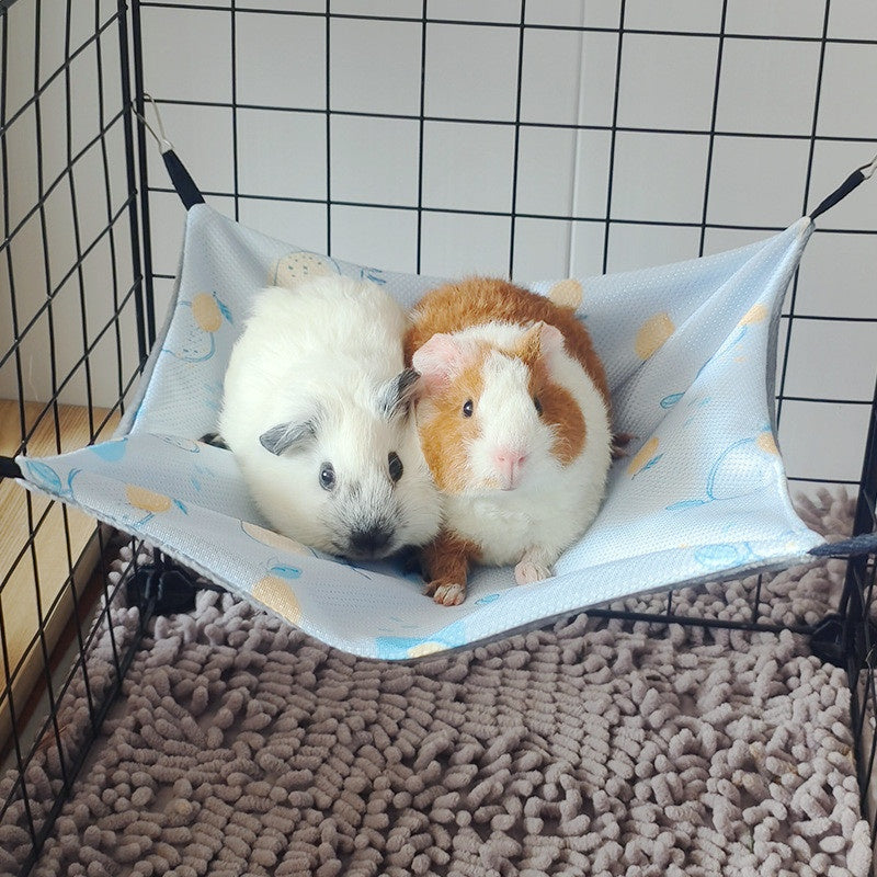Breathable Ice-Silk Single-Layer Hammock for Small Animals