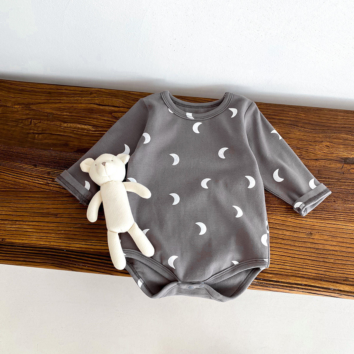 Bébé à manches longues Onesie Romper