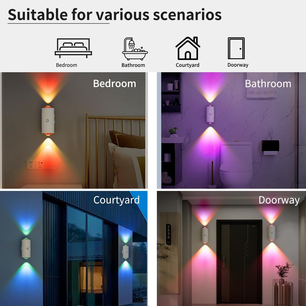 Feu de nuit du capteur de mouvement rechargeable