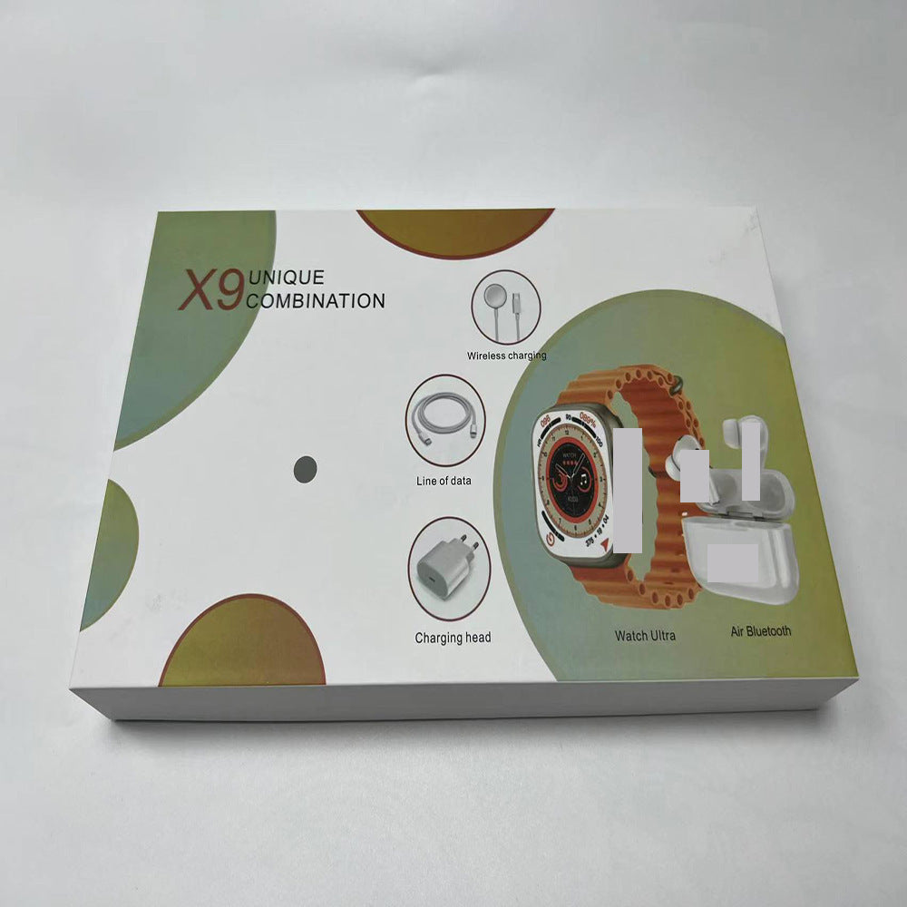 X8X9X10 Smart Watch Wireless Power Bank Prise de recharge Bluetooth Six pièces Double S