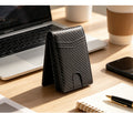 Portefeuille Homme Business-Casual Carbon-Fibre
