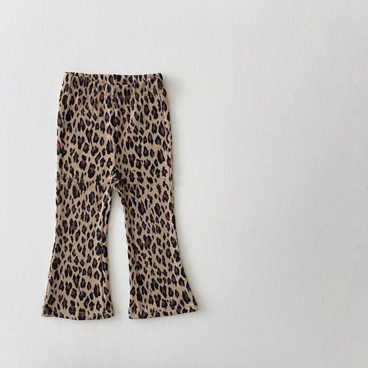 Pantalons de corne doublés de molleton pour filles