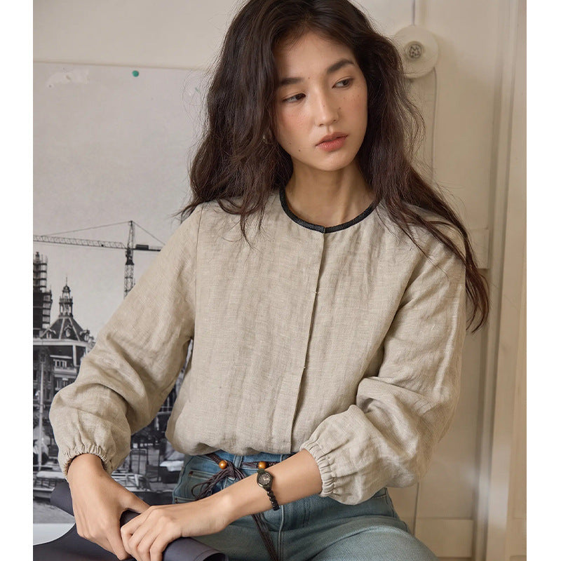 Veste polyvalente courte casual femmes pour le printemps et l'automne