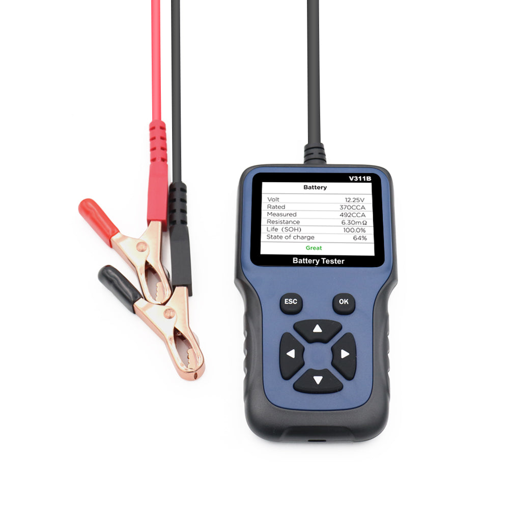 Détection de la tension de la batterie Appareil de diagnostic automobile