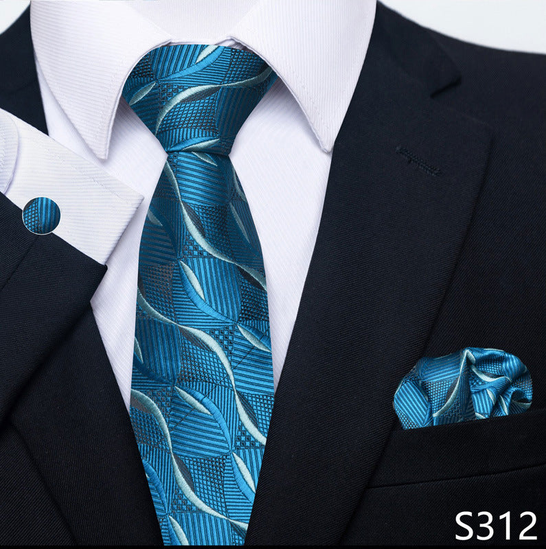 Ensemble de boucles d'écharpe d'écharpe d'écharpe pour hommes d'affaires polyvalentes et créatives