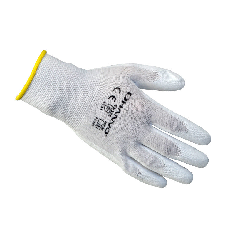 Gants enduits Pu Gants de travail résistants à l'usure