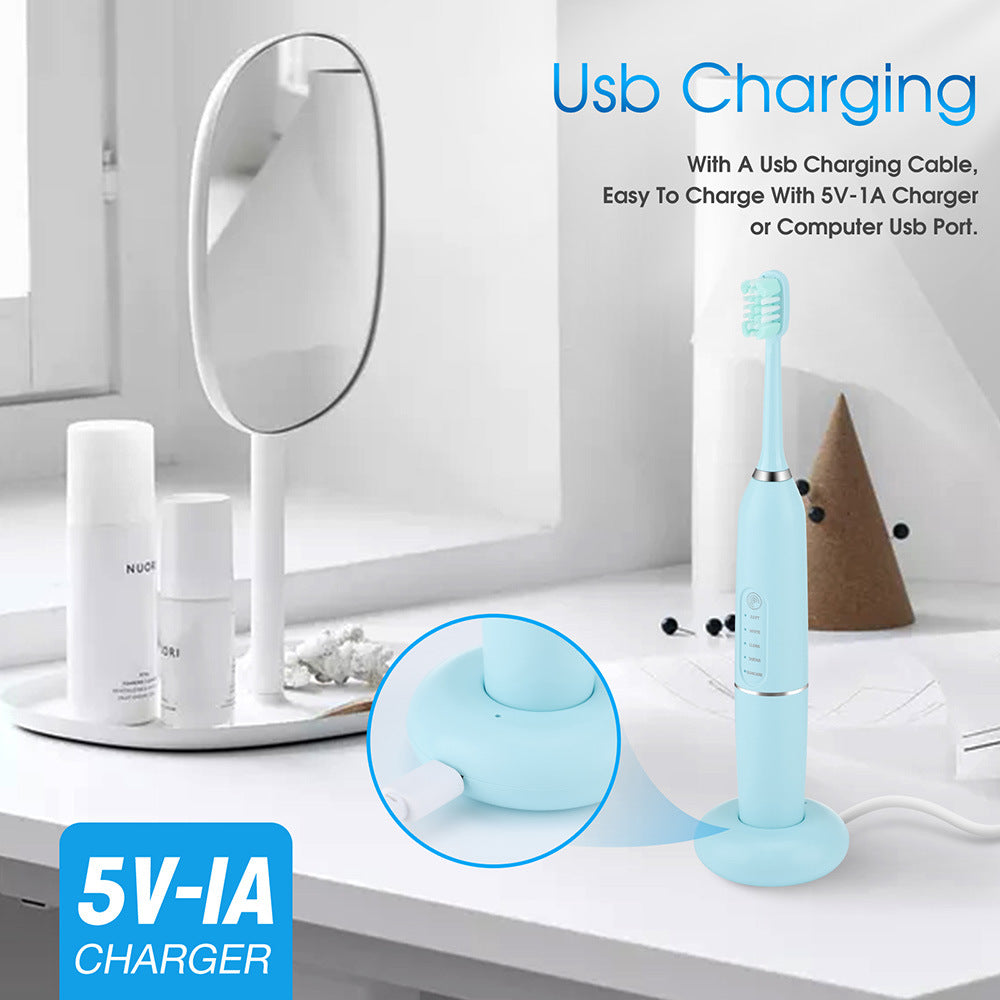 Brosse à dents électrique USB rechargeable