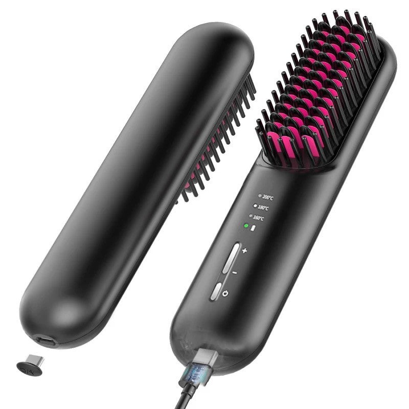 3 générations mini charge ménagère portative lisseurs de cheveux sans fil