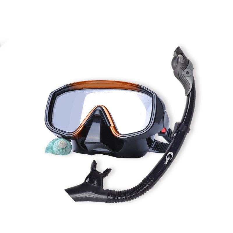 Masque de plongée pratique en verre trempé