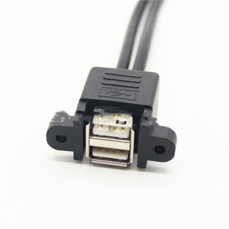 Câble USB 20 Cord d'extension USB double-port