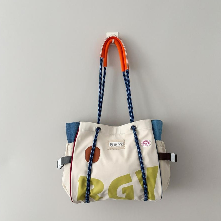 Les enfants de style japonais Sac à épaule simple Grande capacité