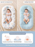 Minimally imprimé bébé apaisant et lit anti-stupéfiant