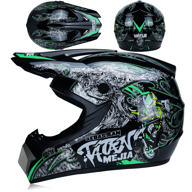 Casque hors route Moto Petit casque hors route