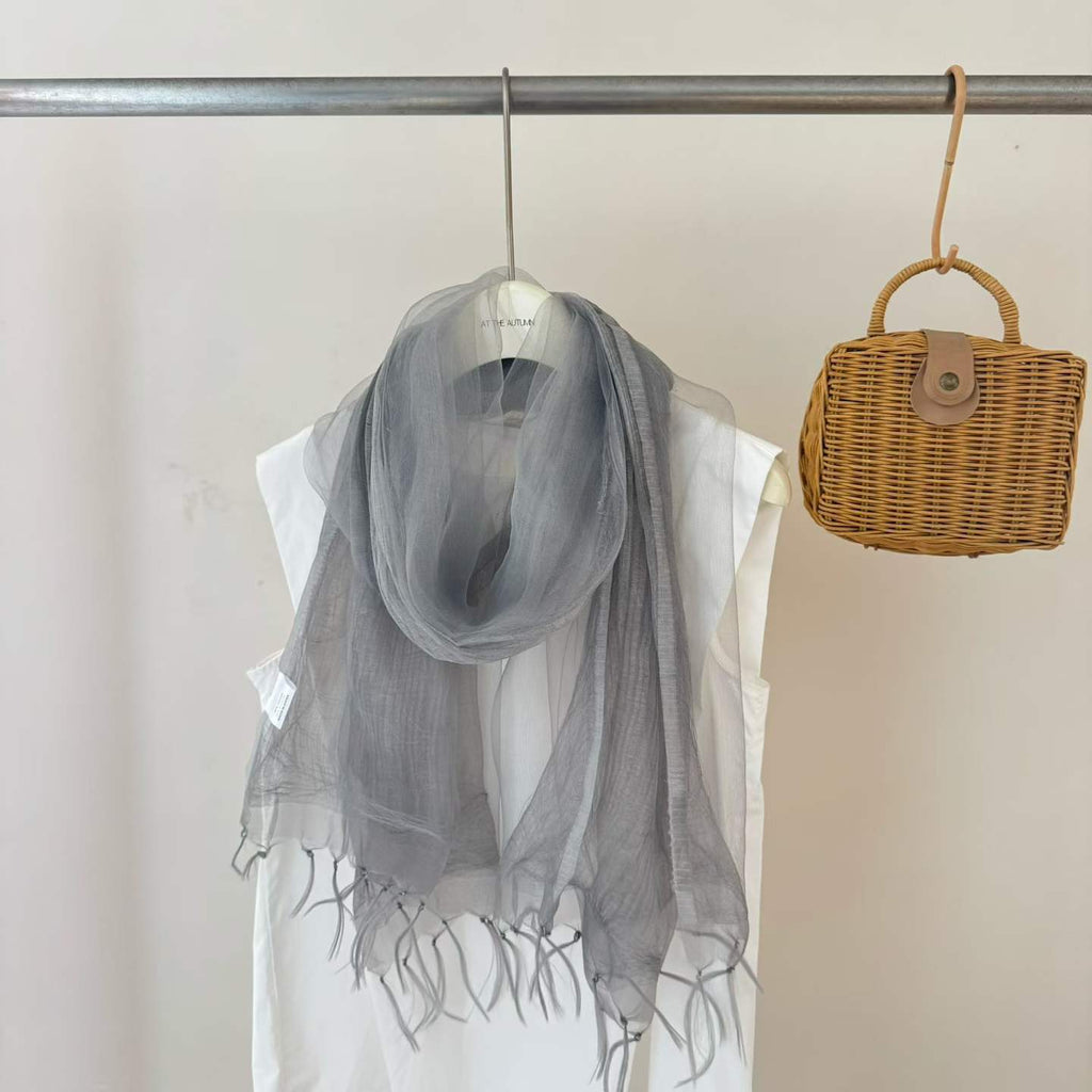 Écharpe féminine mince d'Organza Chal