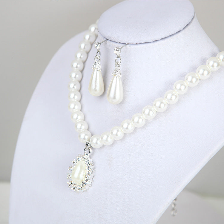 Ensemble collier perle