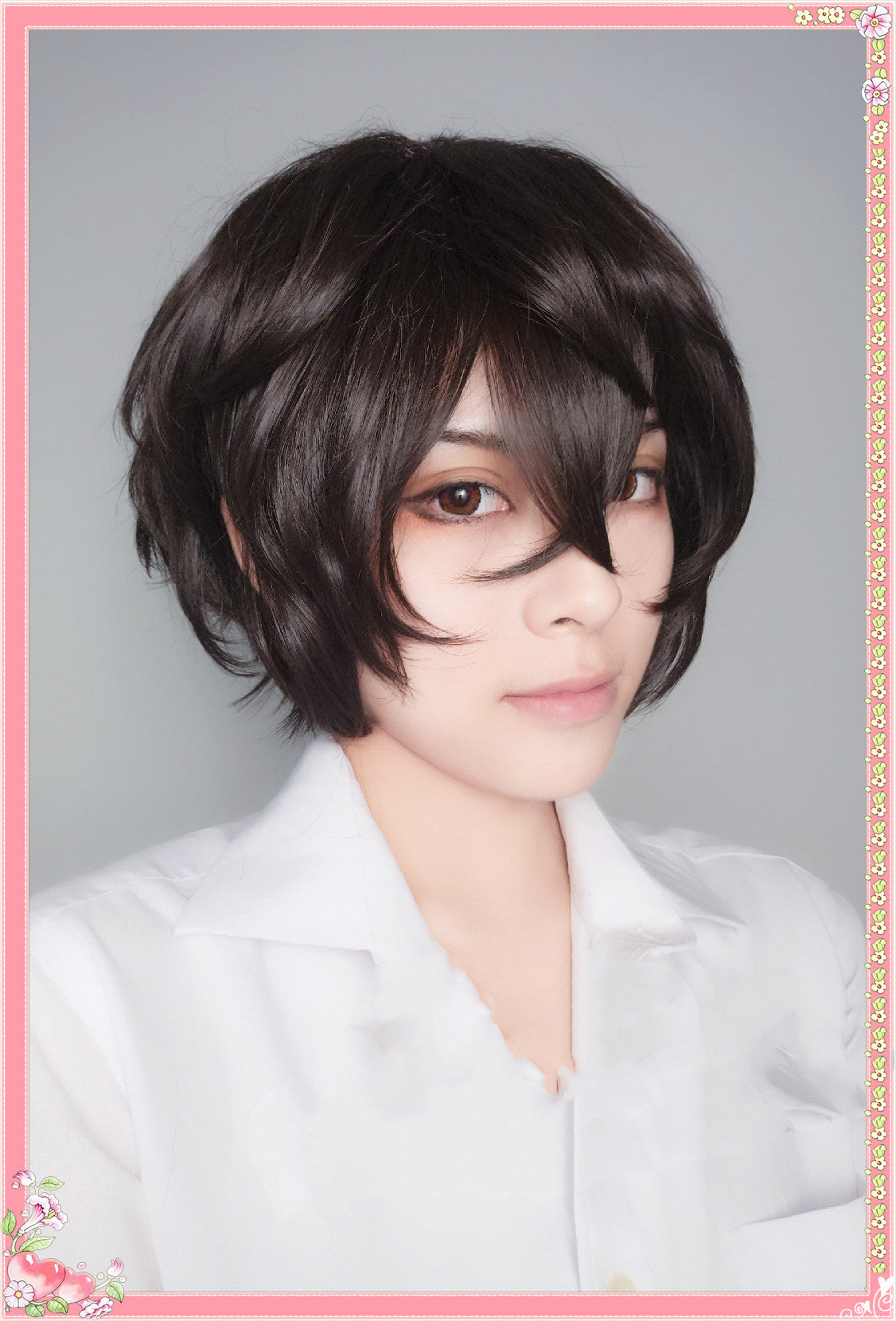 Perruque cosplay de volume désordonné poilu