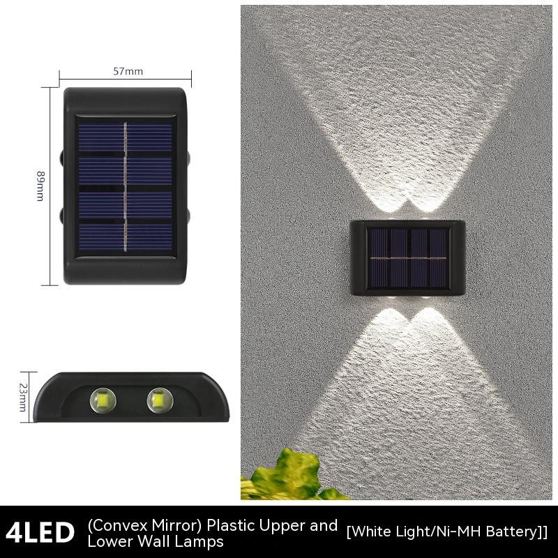 Outdoor solar light household wall lamp