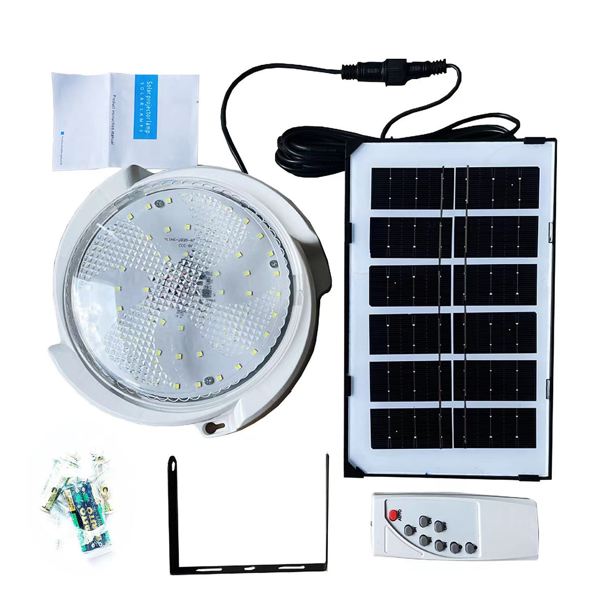 Lampe de plafond solaire Éclairage intérieur ménager