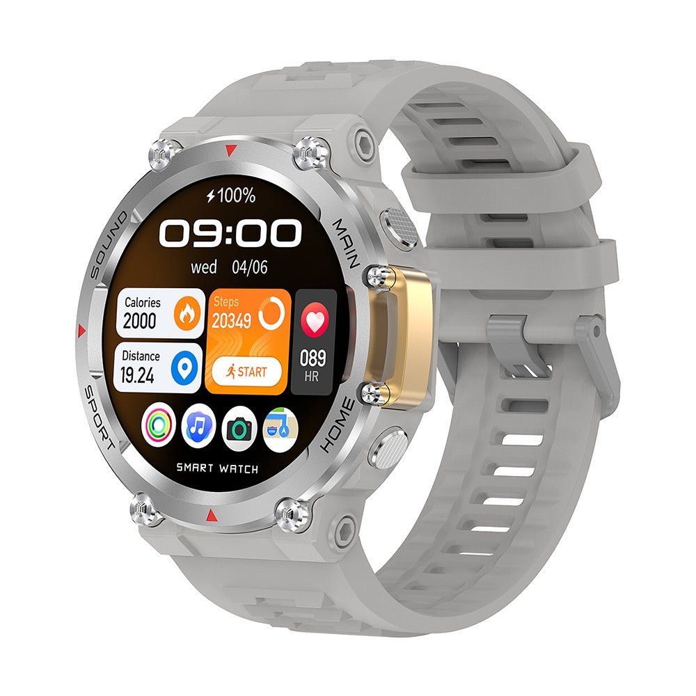 Smart Watch Bluetooth Calling Trois-proof Outdoor Sport Step Computing Waterproof Sommeil Sma