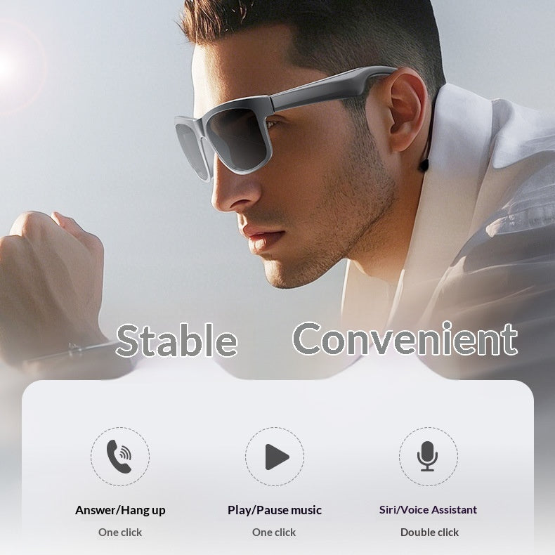 Lunettes Bluetooth intelligentes avec protection de la lumière bleue