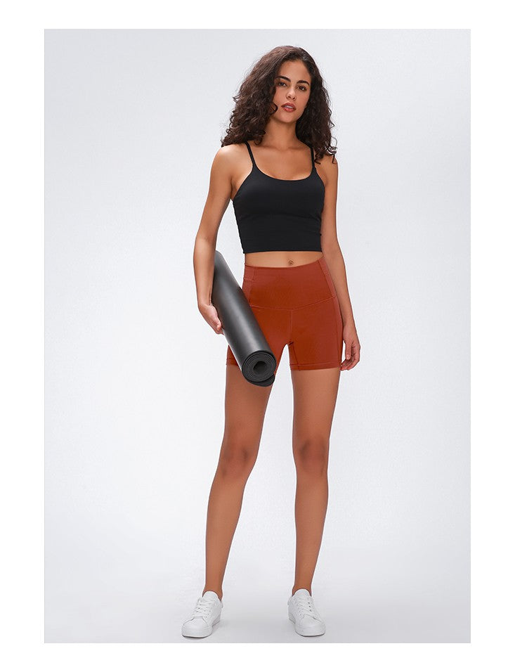 Hip-lifting port extérieur sport fitness serré short hip