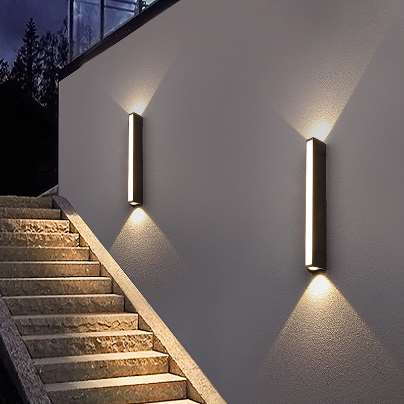 Moderne simple étanche Cour Cour Aisle porte Balcon lampe murale extérieure