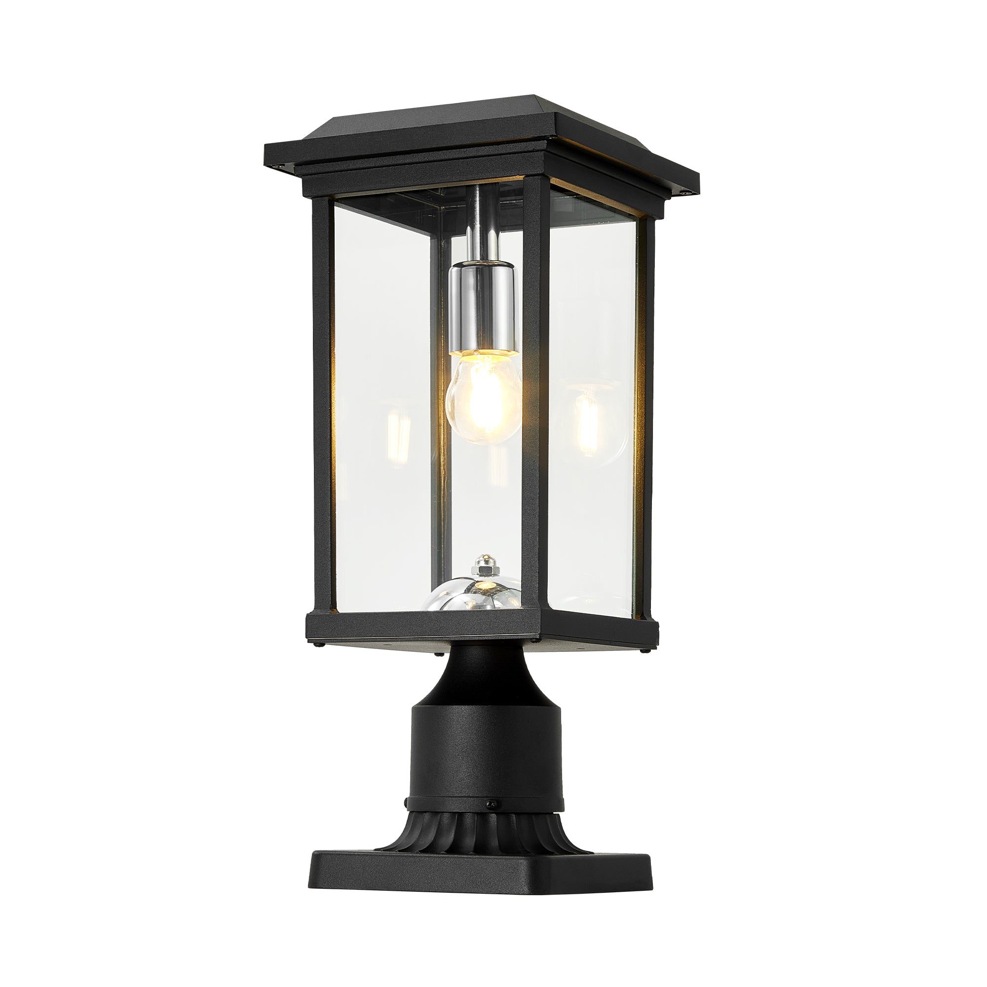 Lumières extérieures dusk to Dawn avec la base Pier Mount