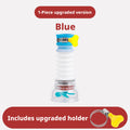 Robinet Splash douche-avec pince-bleu
