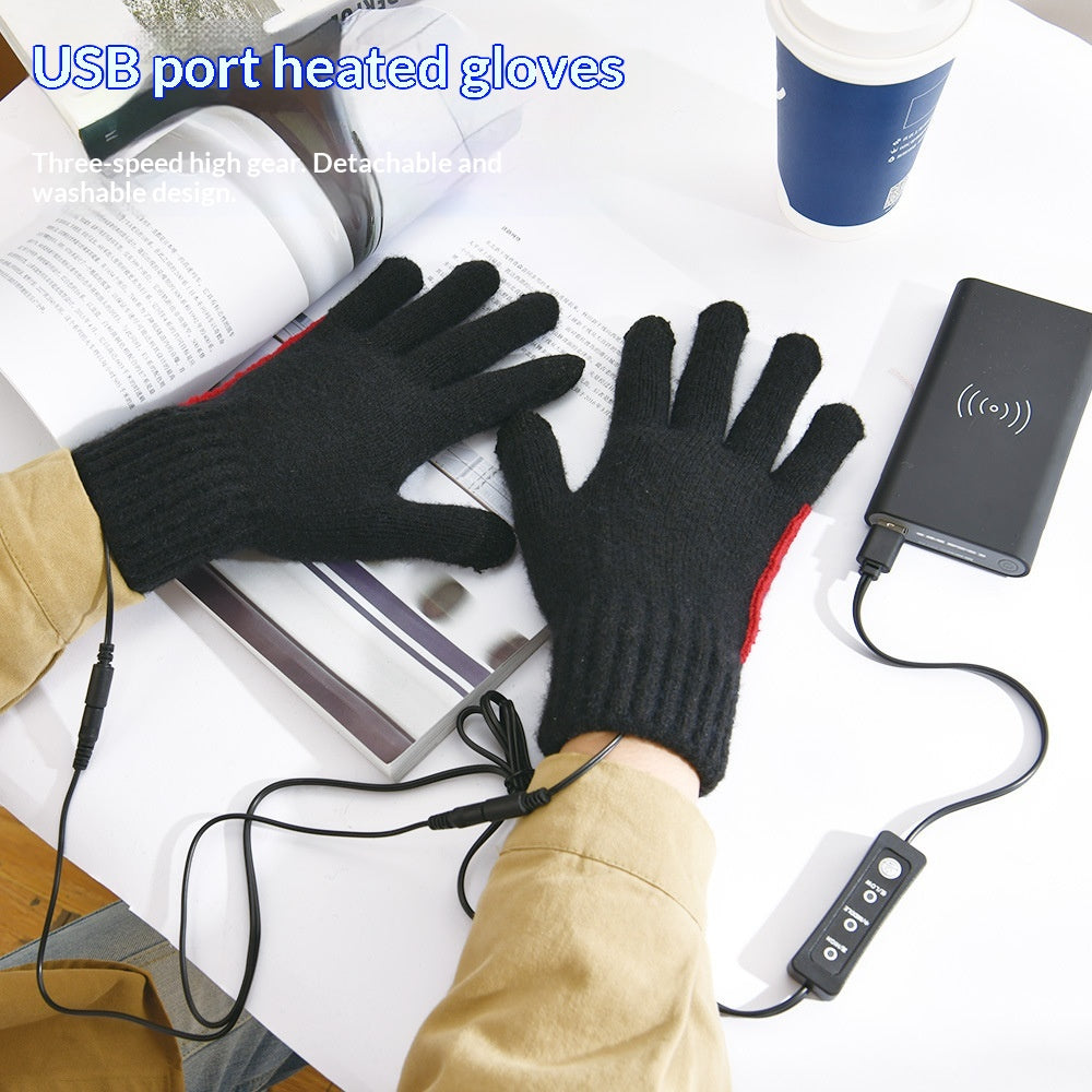 Gants chauffants à écran tactile chauffant
