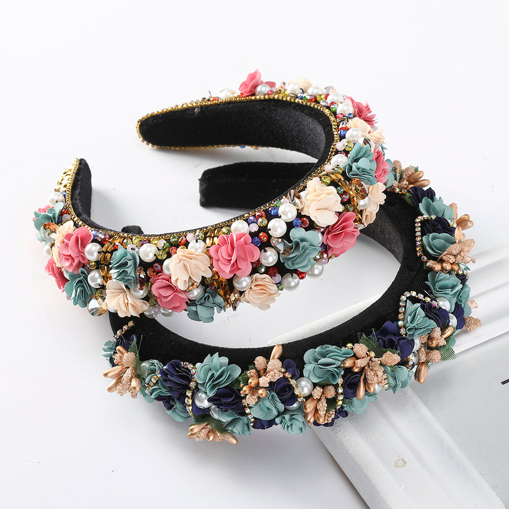 Bandeau fleur de mariée Bandeau de mariée Accessoires de mariage européens et américains
