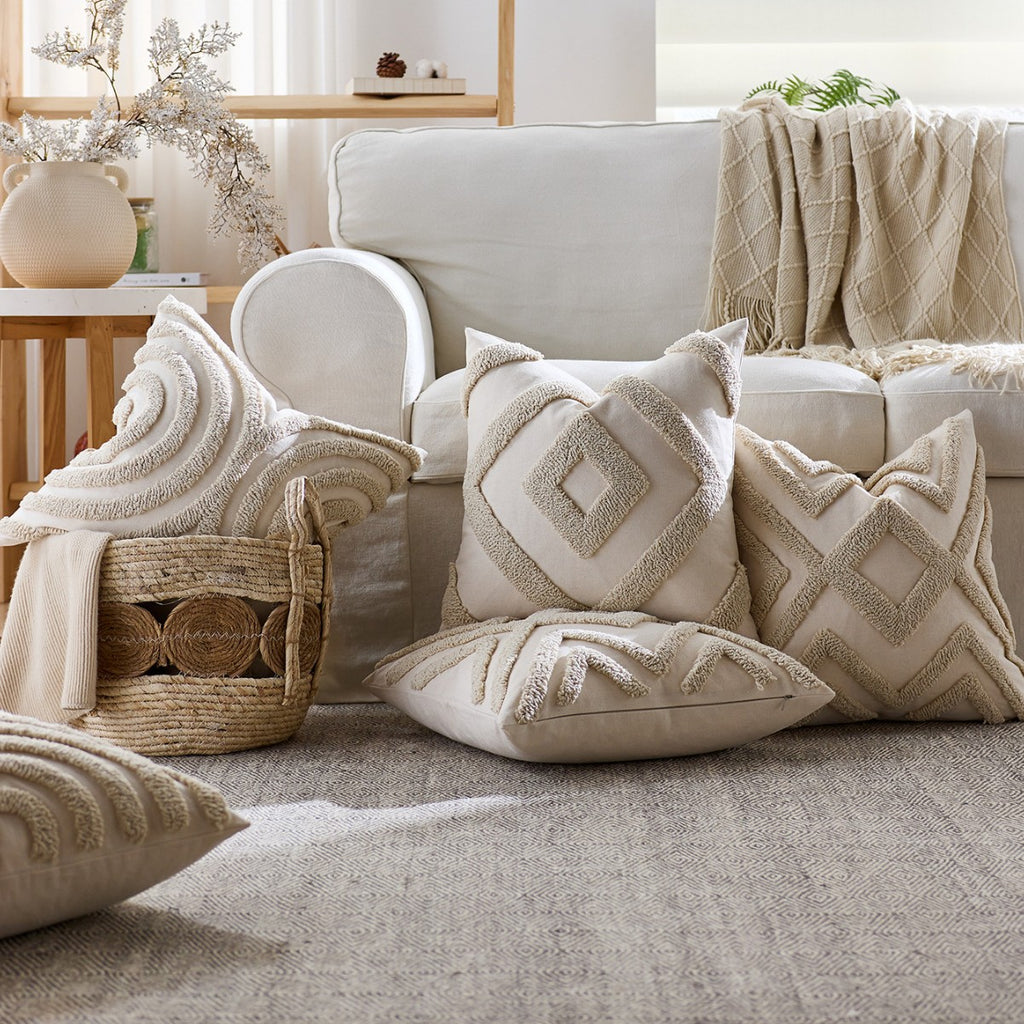 Couvercle d'oreiller à lancer Moderne Coussin d'oreiller haut de gamme léger et luxueux