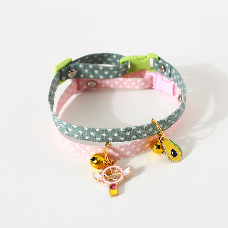 Collier de sécurité pour chien de chat, couleur confluent avocat