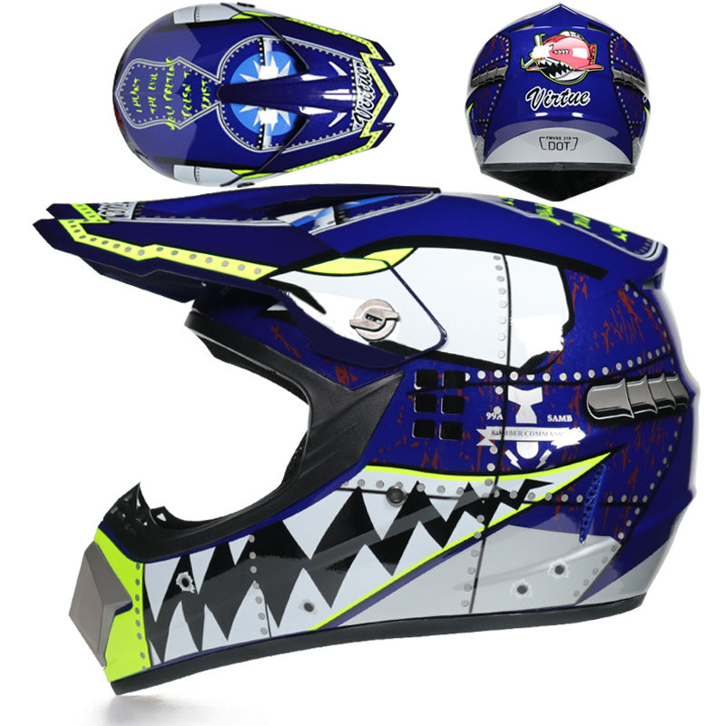 Casque hors route Moto Petit casque hors route