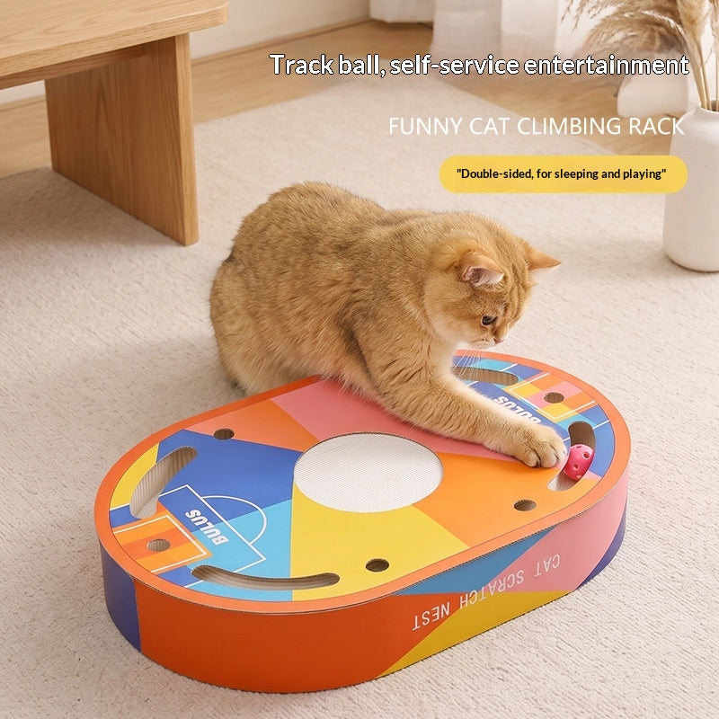 Cat Scratcher Cat Bed Jouets d'autodivertissement pour les chats