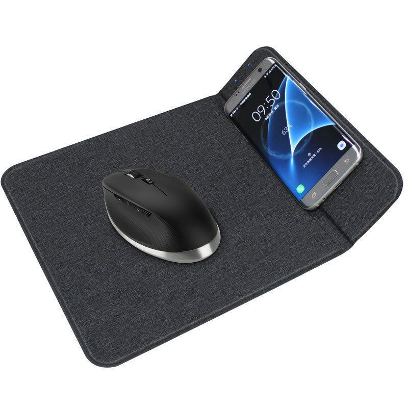 2 In1 Support de charge sans fil de la souris Chargeur Support de charge antidérapant de la souris