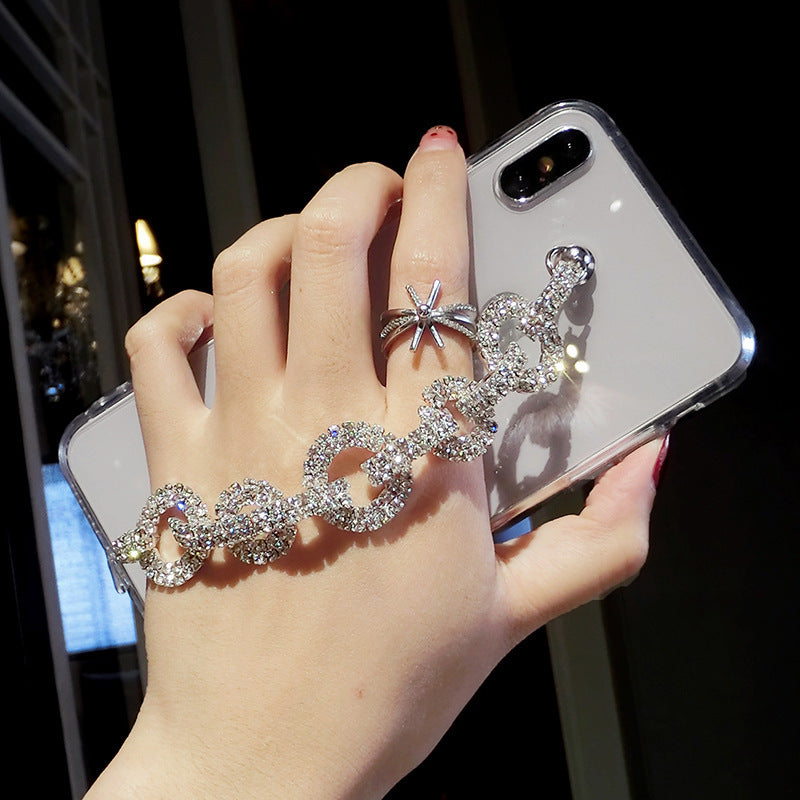 Bracelet de Strass transparent européen et américain