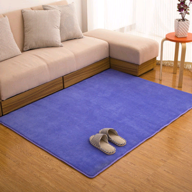 Memory coton corail velours tapis Salon chambre tapis de porte Salle de bains cuisine antidérapante