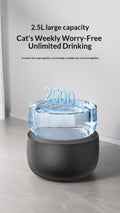 Fontaine d'eau pour animaux intelligents