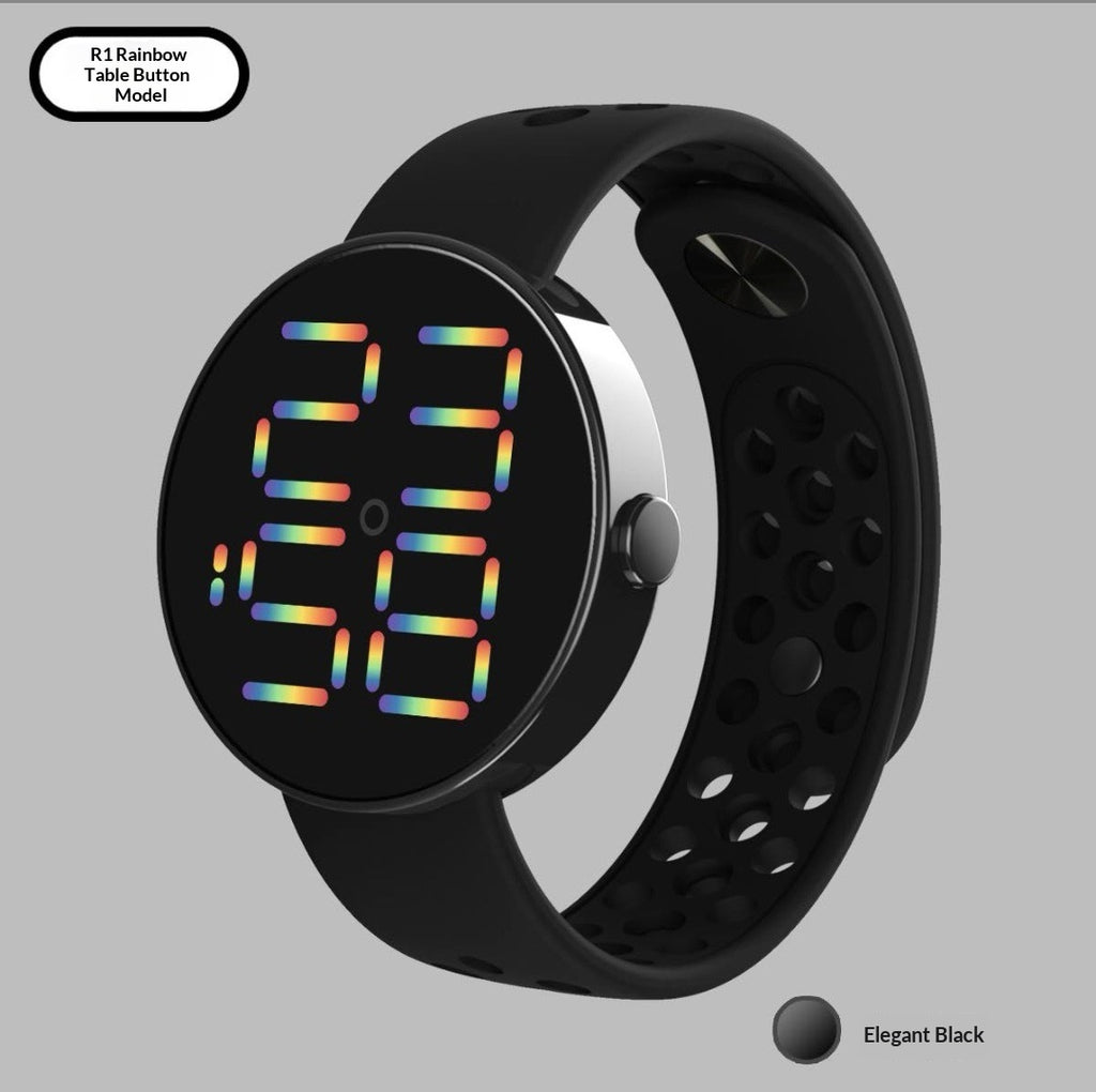 Mode Digital Sports Montre électronique LED