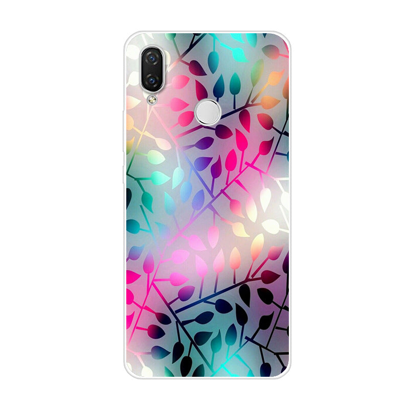 TPU boîtier de téléphone mobile peint mignon revêtement de protection peint