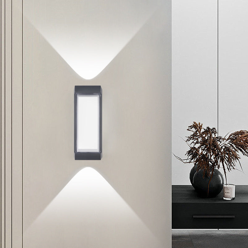 Outdoor Waterproof Creative Aisle Background Minimalist Wall-Mounted Light