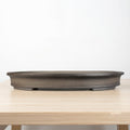 Antique-Style Ovale Shallow Basin fait main