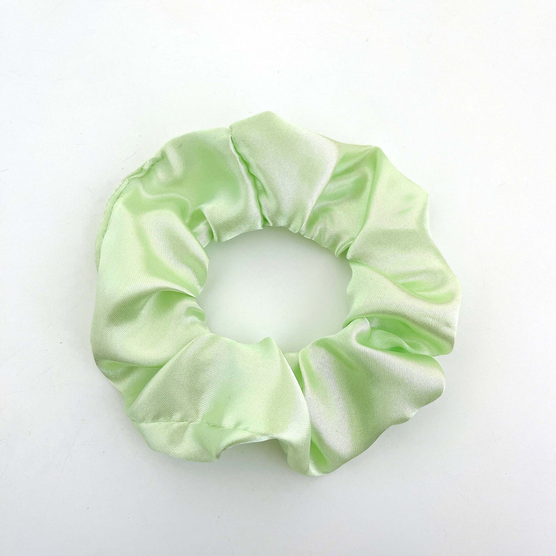 Solid Color Large Intestine Coiffure Anneau Fleur Bande de cheveux Accessoires de cheveux Bande en caoutchouc pour Ha