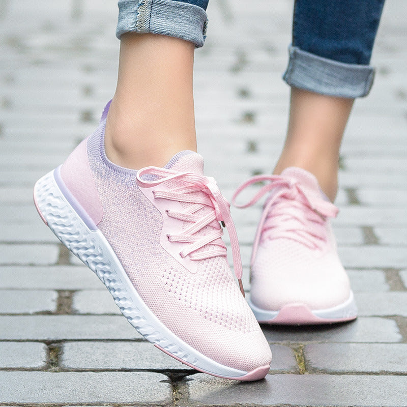 Chaussures de sport casual léger et souple pour femmes