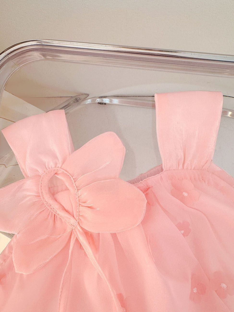 Robe de princesse de style occidental floral pour les petites filles