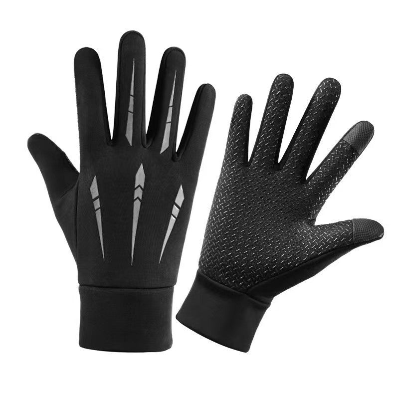 Gants chauds au doigt plein d'hommes imperméable à l'eau