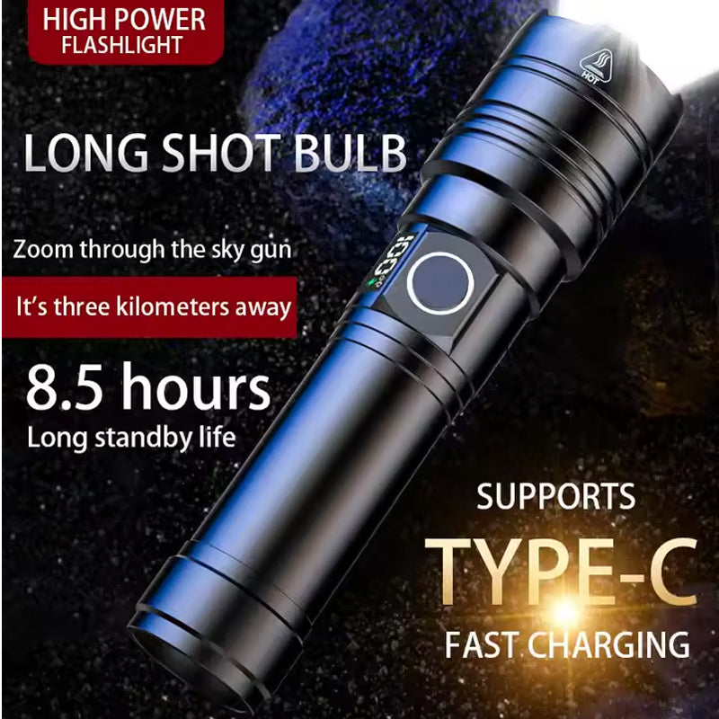 Lampe de poche rechargeable