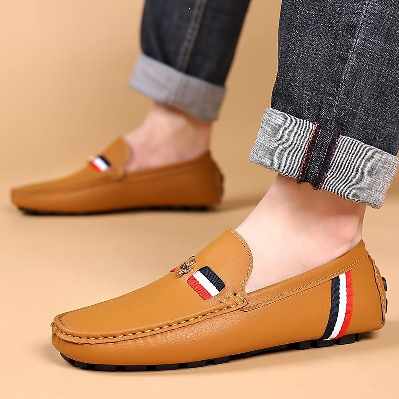 Chaussures en cuir plus-size Soft Soles Ultra-soft et Casual