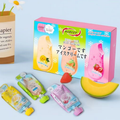 Choisis-moi crème glacé Jelly pudding Mango Melon Fraise 3 parfum doux Snack Dessert pour D