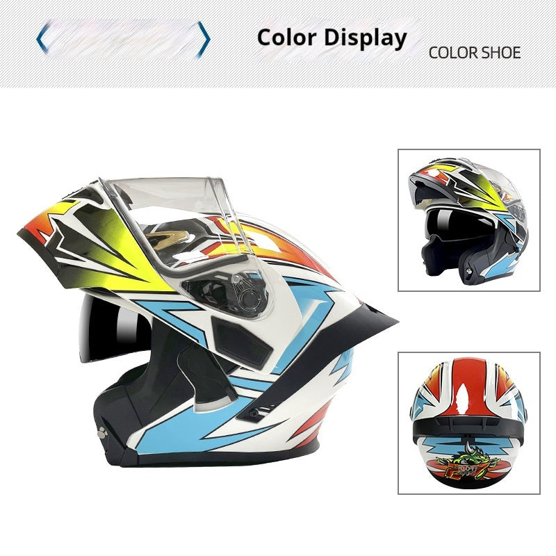 Personnalisé Big Tail Knight Sécurité Quatre saisons Casque universel